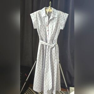 Brooks Brothers Belted Shirt Dress